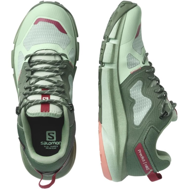 Salomon Predict Hike GTX Women's Hiking Shoes Green | CA 94W68